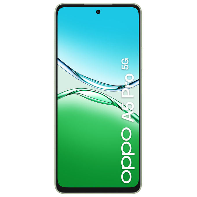 Oppo, A5 Pro 5G, Smartphone, Display 6.67'', 256GB, 8GB RAM, Verde Oliva, Android 15