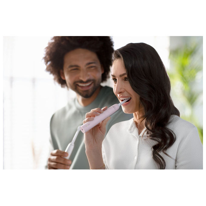Philips Sonicare, Spazzolino Elettrico Sonico Serie 3100 HX3671-11, Rosa Zucchero
