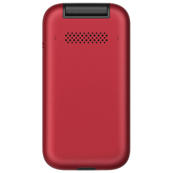 Panasonic KX-TF600EXR Telefono Cellulare a Conchiglia 4G VoLTE Display 2,8'' Bluetooth USB-C IP44 colore Rosso