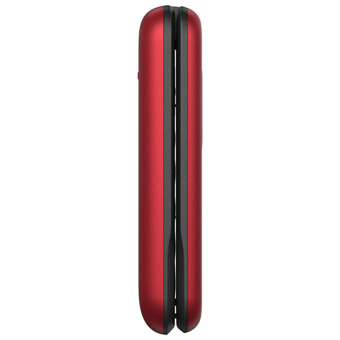 Panasonic KX-TF600EXR Telefono Cellulare a Conchiglia 4G VoLTE Display 2,8'' Bluetooth USB-C IP44 colore Rosso