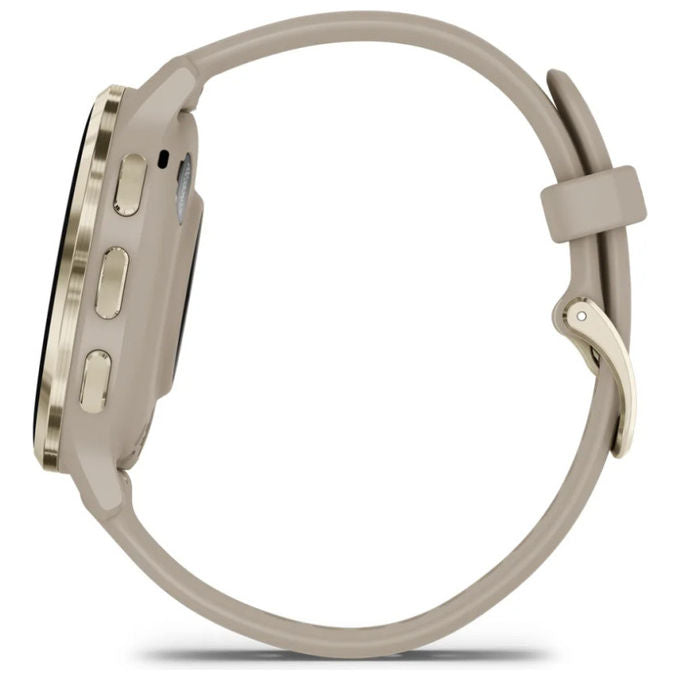 Garmin 010-02785-02 Venu 3S Smartwatch AMOLED 41 mm GPS Cardiofrequenzimetro Batteria 10 giorni colore Oro Grigio