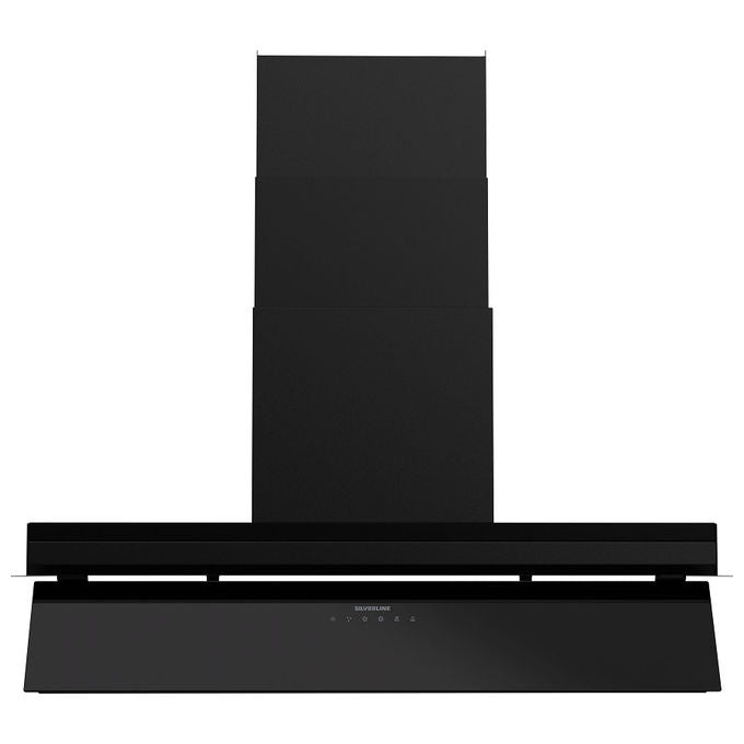 Silverline 3129.9.733.38 Inside Core Pure Cappa da Incasso 90 cm 648 m³-h Classe A 64 dB Touch Control colore Nero