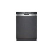 Siemens SN55ES12CE iQ500 Lavastoviglie Parzialmente Integrata 14 coperti Classe A 42 dB AutoOpen Dry Home Connect (81.5x59.8x57.3 cm) colore Acciaio Spazzolato