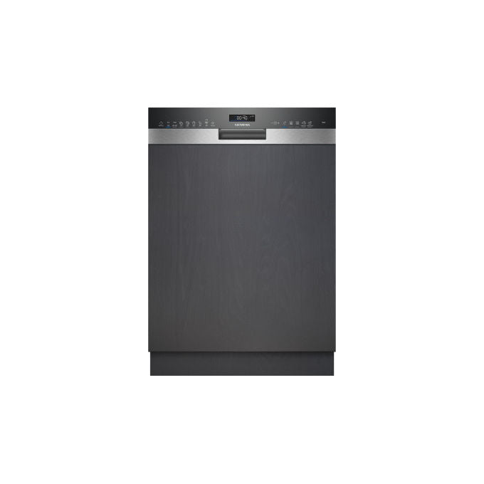Siemens SN55ES12CE iQ500 Lavastoviglie Parzialmente Integrata 14 coperti Classe A 42 dB AutoOpen Dry Home Connect (81.5x59.8x57.3 cm) colore Acciaio Spazzolato