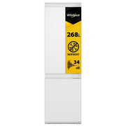 Whirlpool WHC18D011B1 Frigorifero combinato da incasso 268 L Classe E 177 cm Bianco