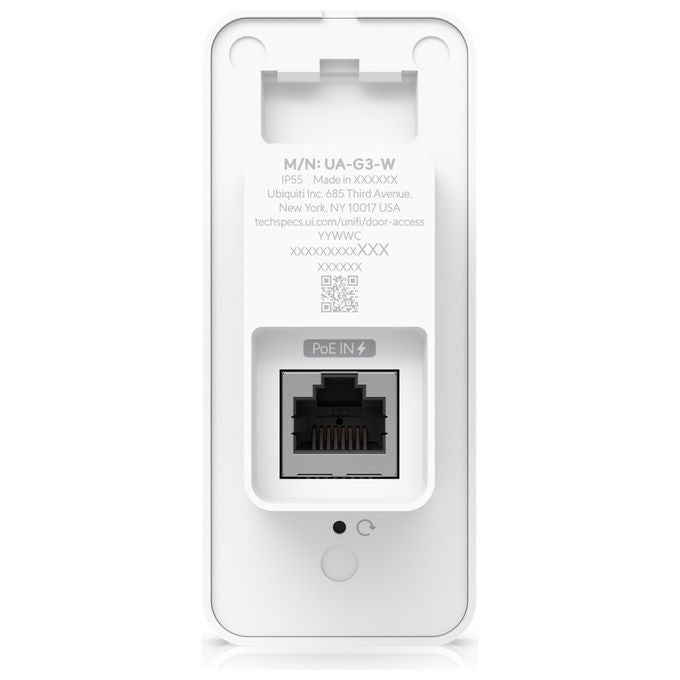 Ubiquiti, Lettore Controllo Accessi, UA-G3-W, Bianco, NFC, Bluetooth