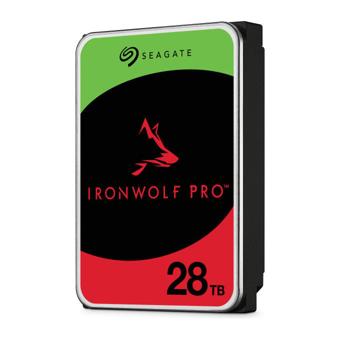 Seagate, IronWolf Pro, HDD NAS, 28 TB, 7200 Giri-min, 3.5'', SATA III