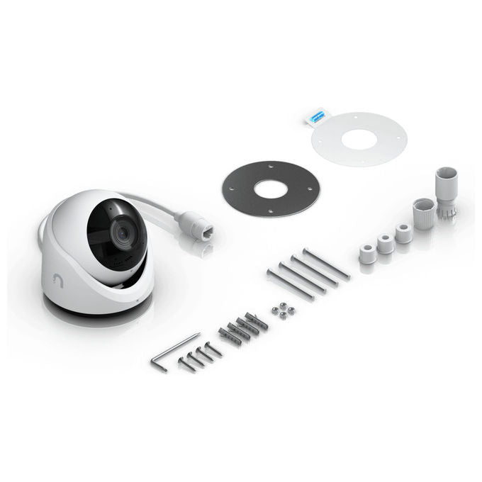 Ubiquiti G6 Turret, Telecamera di Sicurezza IP, Interno-Esterno, 8MP, PoE, Bianco