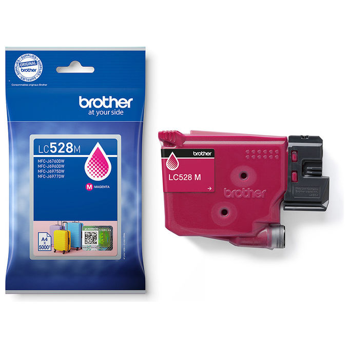 Brother Cartuccia inchiostro magenta originale LC528M 5000 pagine