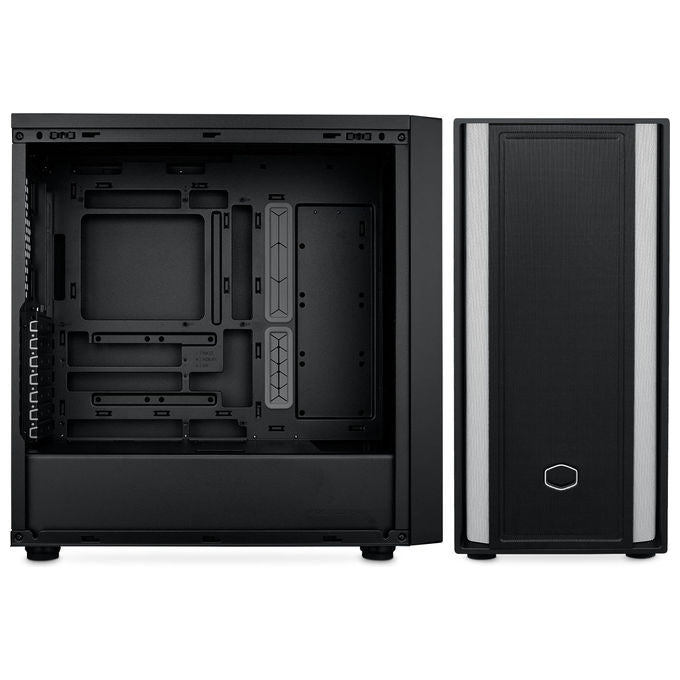 Cooler Master, MasterBox 600 Lite, Midi-Tower E-ATX, Nero, Vetro Temperato