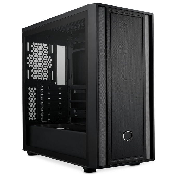 Cooler Master, MasterBox 600 Lite, Midi-Tower E-ATX, Nero, Vetro Temperato