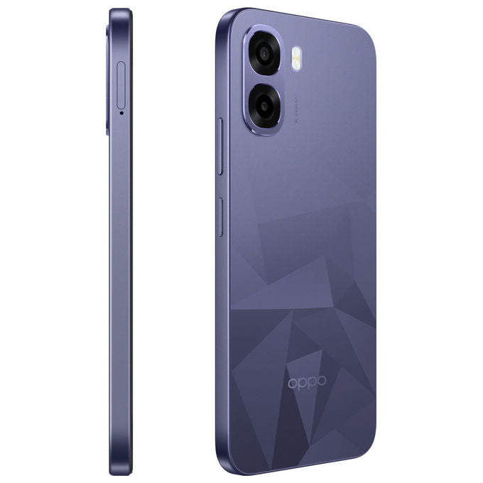 Oppo A6k, Smartphone, Doppia Fotocamera 13MP, Display 6.75'' 120Hz, 4GB RAM, 256GB, Nero