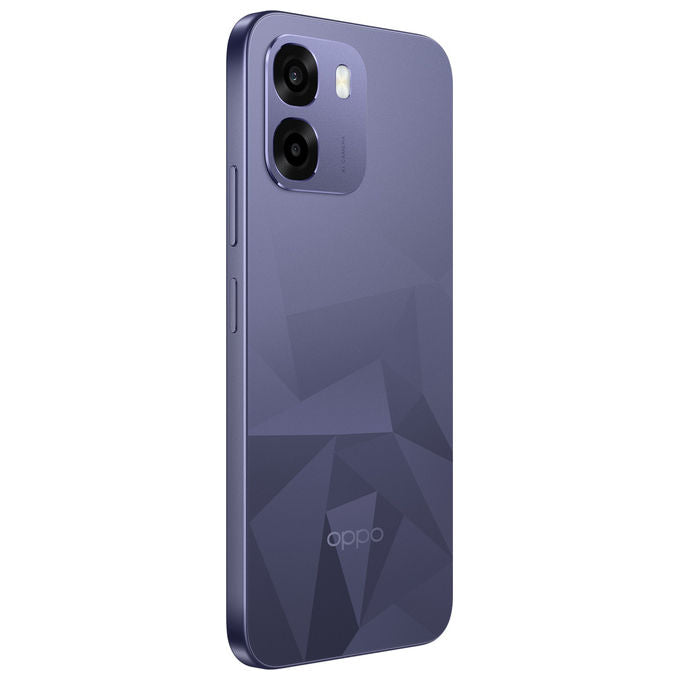 Oppo A6k, Smartphone, Doppia Fotocamera 13MP, Display 6.75'' 120Hz, 4GB RAM, 256GB, Nero