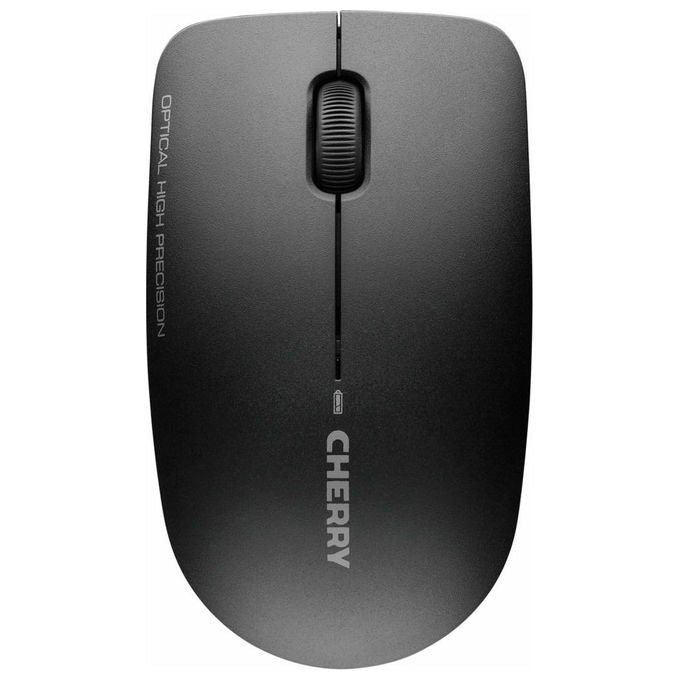 Cherry, Set Tastiera e Mouse Wireless DW 3000, Layout Italiano, Nero
