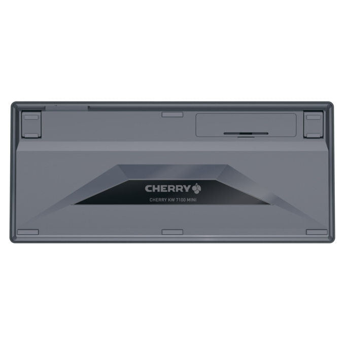 Cherry, Tastiera Mini Bluetooth, QWERTY US Internazionale, Wireless, Blu