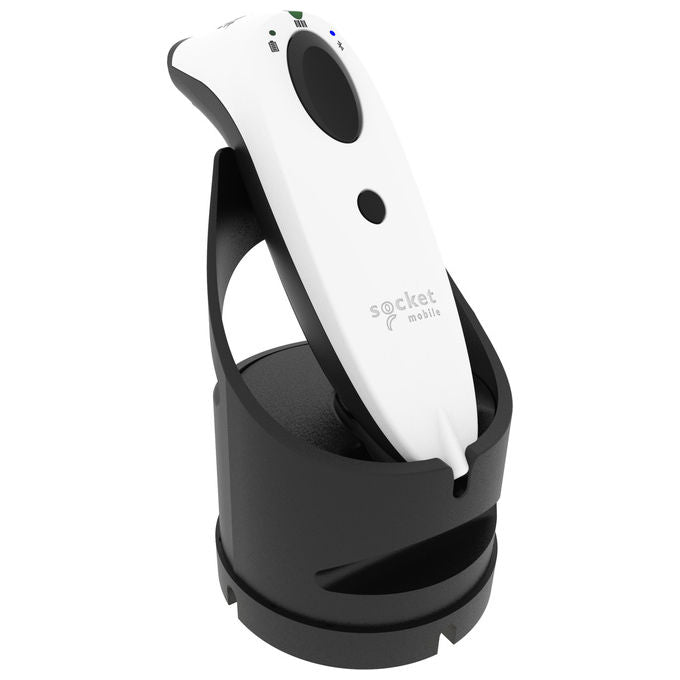 Socket Mobile, Lettore Codici a Barre Portatile 1D-2D, Lineare, Bluetooth, Nero, Bianco