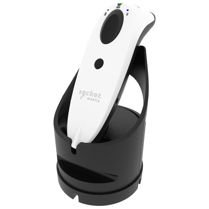 Socket Mobile, Lettore Codici a Barre Portatile 1D-2D, Lineare, Bluetooth, Nero, Bianco