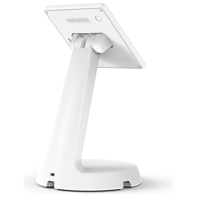 Compulocks, Supporto Antifurto Tablet, Bianco, Montaggio Banco, VESA 75x75 e 100x100 mm