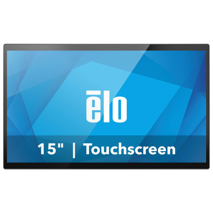 Elo ET1504LS-2UWA-1-GY-NS Monitor Touchscreen 1504LS 15.6'' Full HD Capacitivo USB-C Grigio