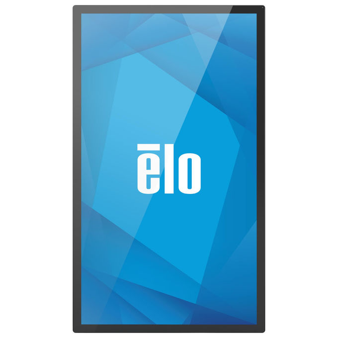 Elo, Monitor LCD 50 Pollici, Touchscreen 4K, Anti-attrito, 3840 x 2160, Nero