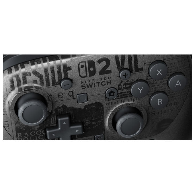 Nintendo, Controller Pro, Resident Evil Requiem Edition, Nero, Wireless per Switch 2