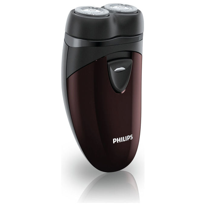 Philips PQ206-18 Rasoio elettrico Rotativo CloseCut 2 testine flottanti autonomia 60 min colore Nero
