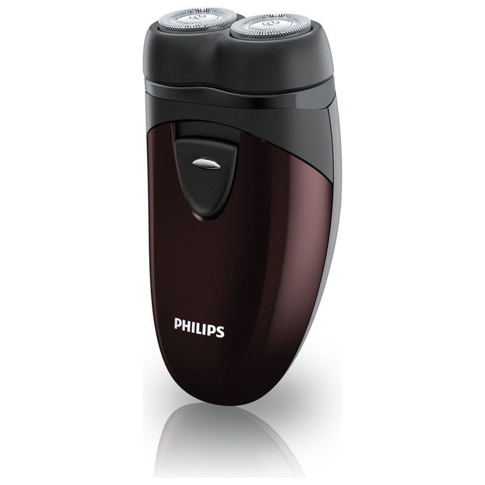 Philips PQ206-18 Rasoio elettrico Rotativo CloseCut 2 testine flottanti autonomia 60 min colore Nero