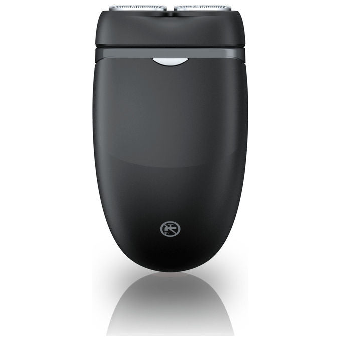 Philips PQ206-18 Rasoio elettrico Rotativo CloseCut 2 testine flottanti autonomia 60 min colore Nero