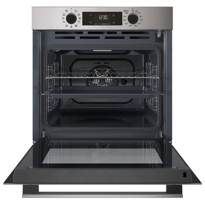 BEKO Forno Multifunzione Pirolitico BBIMP2300XP 11 Funzioni 71 Litri Nero e Acciaio