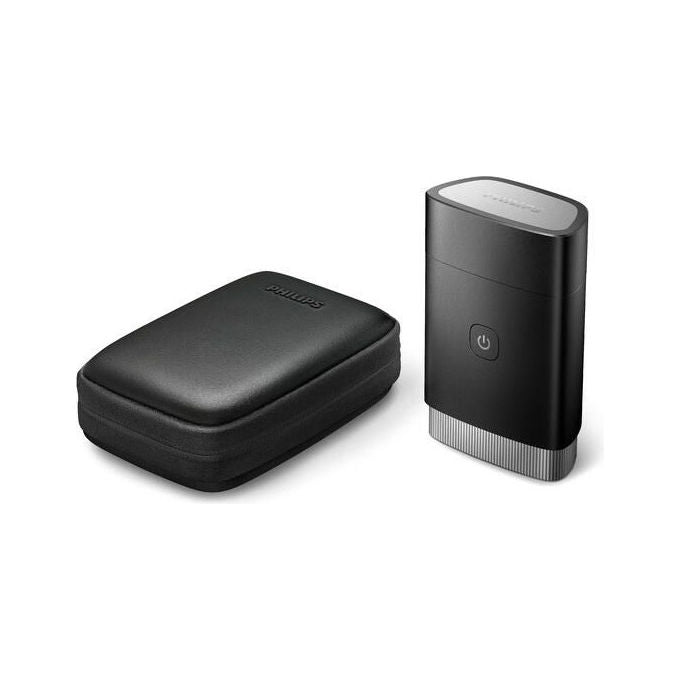 Philips PQ888-06 Rasoio elettrico rotazione bagnato e secco 2 testine autonomia 60 min colore Nero