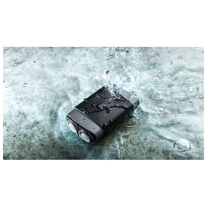 Philips PQ888-06 Rasoio elettrico rotazione bagnato e secco 2 testine autonomia 60 min colore Nero