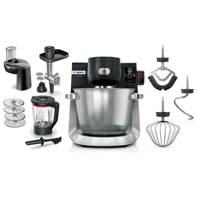 Bosch MUMS6ZS34 Serie 6 Impastatrice Planetaria 1600 W Ciotola 5.5 L 7 Velocita' colore Nero Inox
