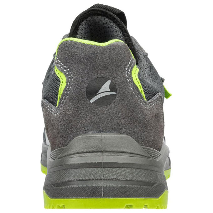 Albatros 647340 Axis Scarpa di Sicurezza S1P FO SR Microfibra e Mesh Traspirante Tomaia Ammortizzata Colore Grigio Verde
