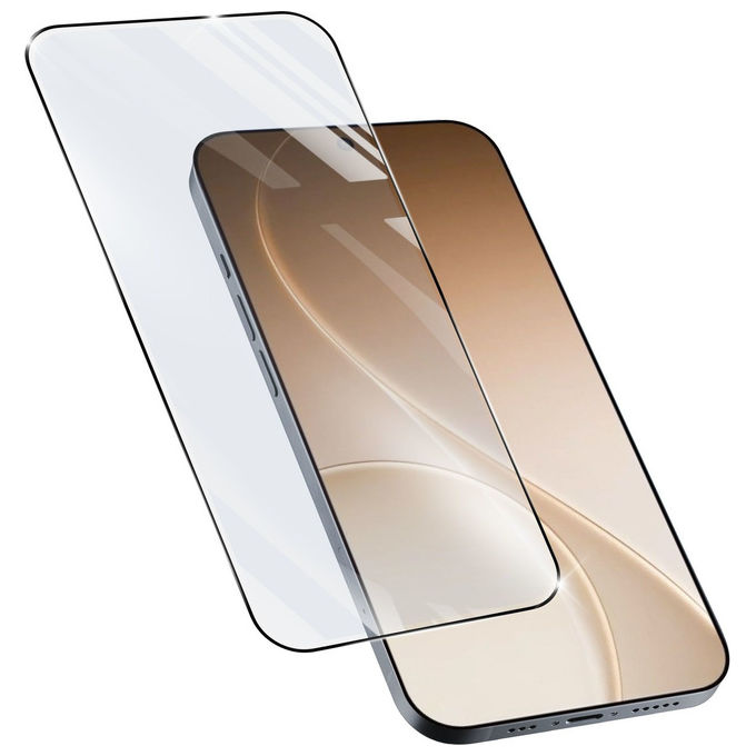 Cellularline, Vetro Temperato, Impact Glass Capsule, Oppo Reno 15 Pro, Resistente a Graffi e Urti