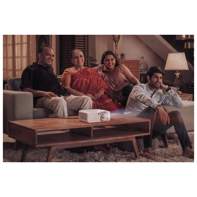 Optoma, Proiettore UHD 4K, 3500 ANSI lumen, DLP, Compatibilita' 3D, Bianco
