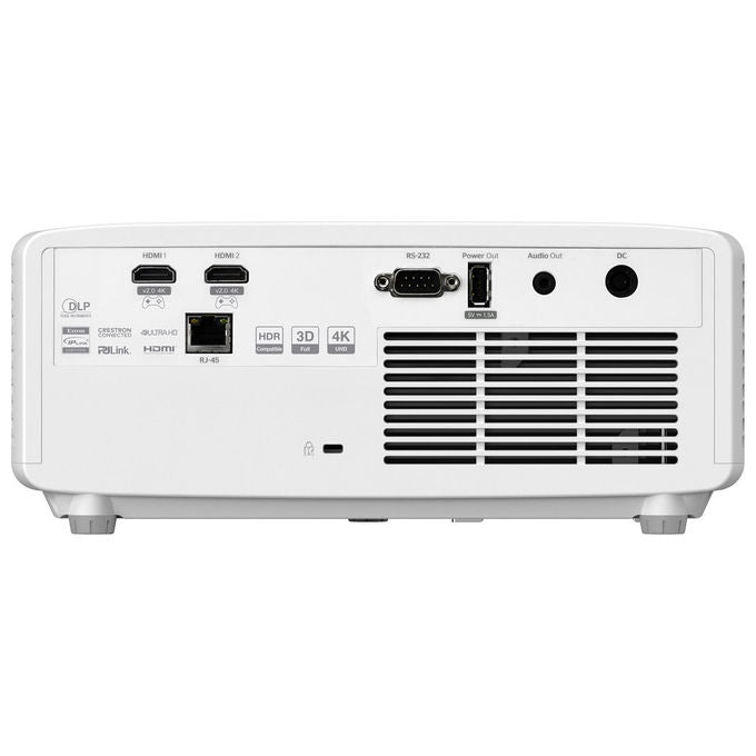 Optoma, Proiettore UHD 4K, 3500 ANSI lumen, DLP, Compatibilita' 3D, Bianco
