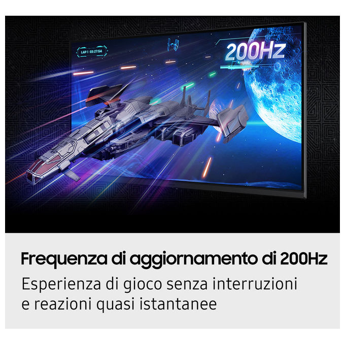 Samsung, Monitor Gaming Odyssey G5, 27 pollici QHD, Flat, 2560x1440, FreeSync Premium
