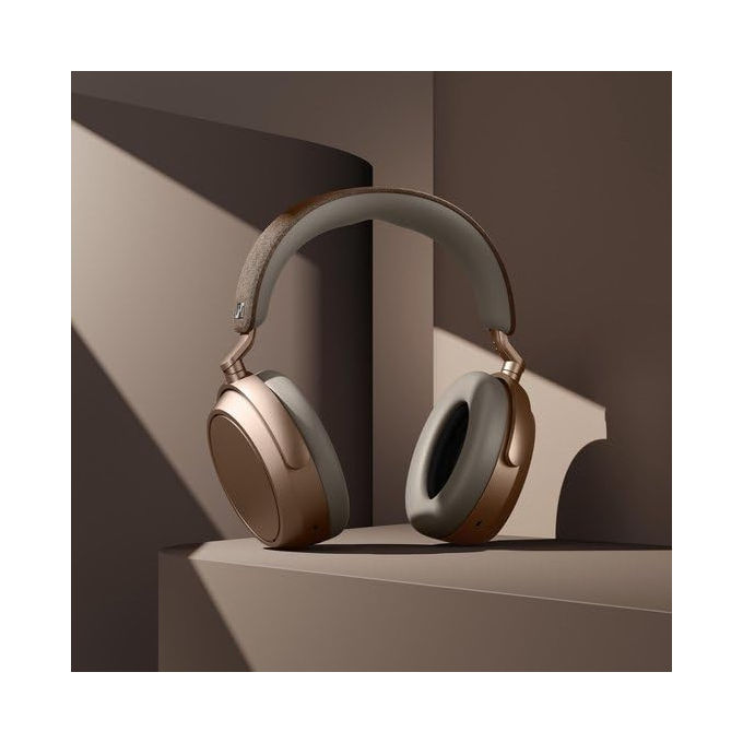 Sennheiser M4AEBT BROWN Momentum 4 Cuffie Bluetooth Over Ear ANC 60 ore Wireless colore Marrone