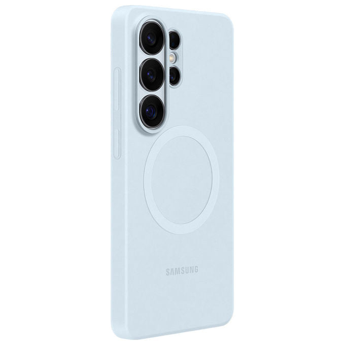 Samsung, Custodia in Silicone Magnetica per Galaxy S26 Ultra, Azzurro