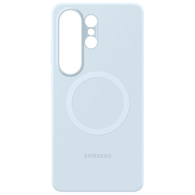 Samsung, Custodia in Silicone Magnetica per Galaxy S26 Ultra, Azzurro
