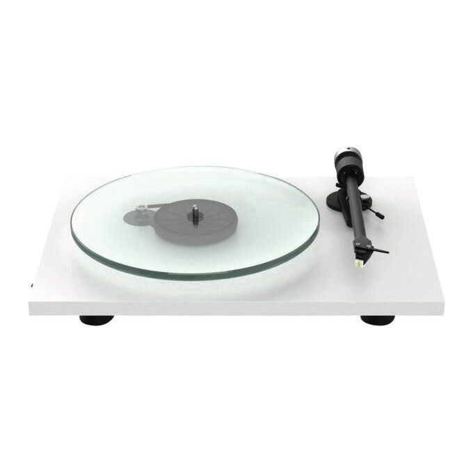 Pro-Ject T2W Giradischi a Cinghia Trazione Manuale Braccio 9'' Preamplificatore MM Wi-Fi colore Bianco