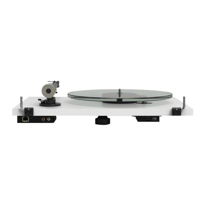 Pro-Ject T2W Giradischi a Cinghia Trazione Manuale Braccio 9'' Preamplificatore MM Wi-Fi colore Bianco