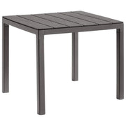 BICA Spa Tavolo Doge 78x78x74cm Tortora in Polipropilene