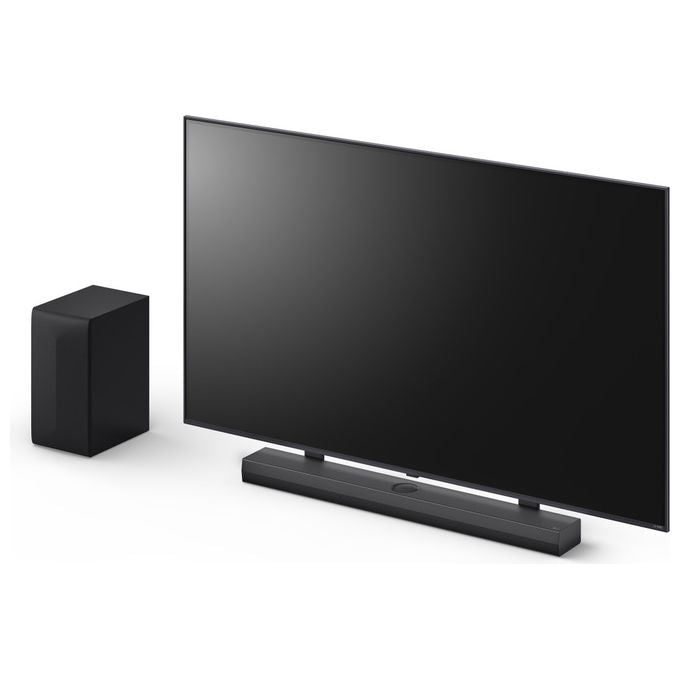 LG S70TY Soundbar 3.1.1 canali 400W Dolby Atmos DTS:X Speaker centrale up-firing Subwoofer wireless colore Nero