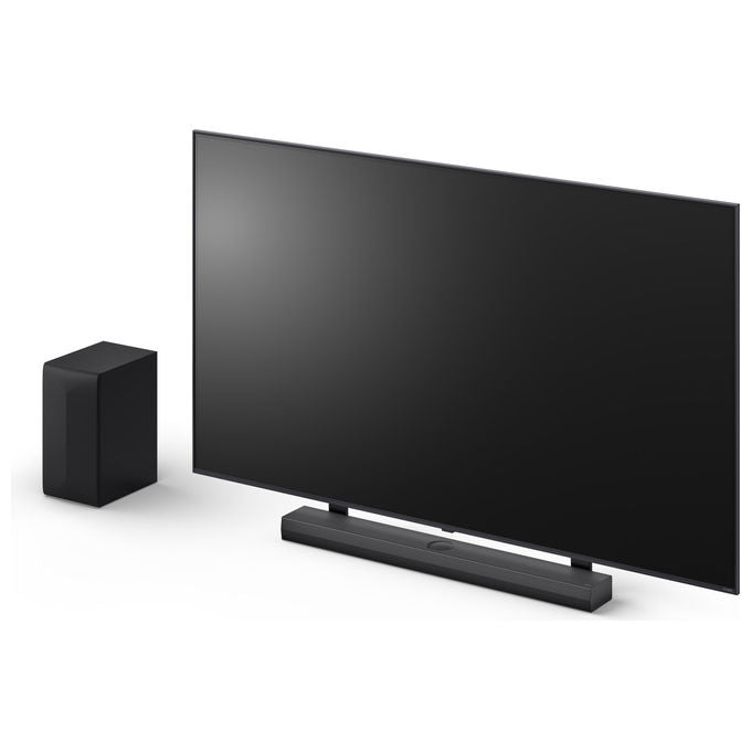 LG S70TY Soundbar 3.1.1 canali 400W Dolby Atmos DTS:X Speaker centrale up-firing Subwoofer wireless colore Nero