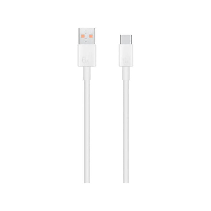 Honor, Caricabatterie SuperCharge 66W, USB-A, con Cavo USB-C, Bianco