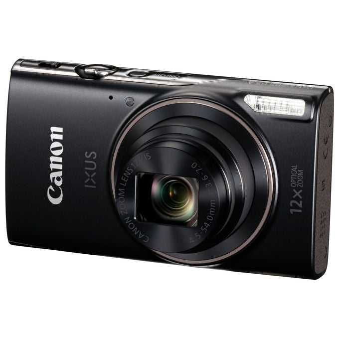 Canon IXUS 285 HS A Fotocamera Compatta 20,2 MP CMOS Zoom Ottico 12x Wi-Fi NFC Full HD colore Nero