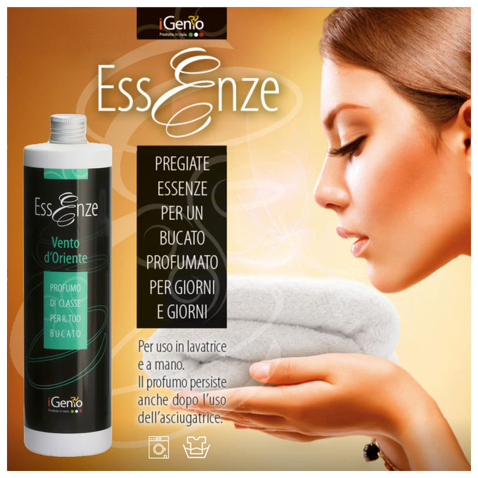 Igenio, Essenza Bucato Superconcentrata, Vento d'Oriente, 500 ml, 70 Lavaggi