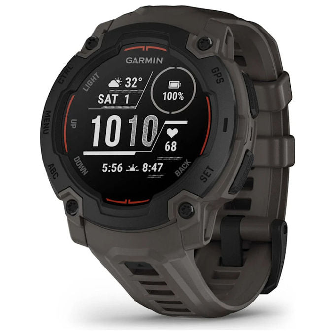 Garmin Instinct E, Orologio Smartwatch, GPS, Display 2,29 cm, Nero Antracite