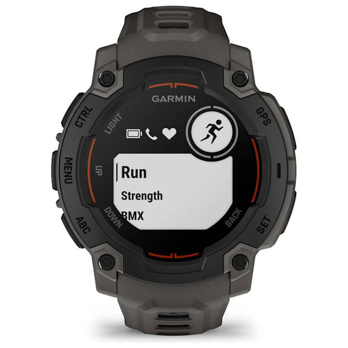 Garmin Instinct E, Orologio Smartwatch, GPS, Display 2,29 cm, Nero Antracite